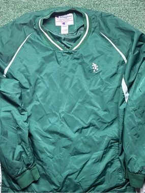 Champion Disney Dark Green Pullover Windbreaker